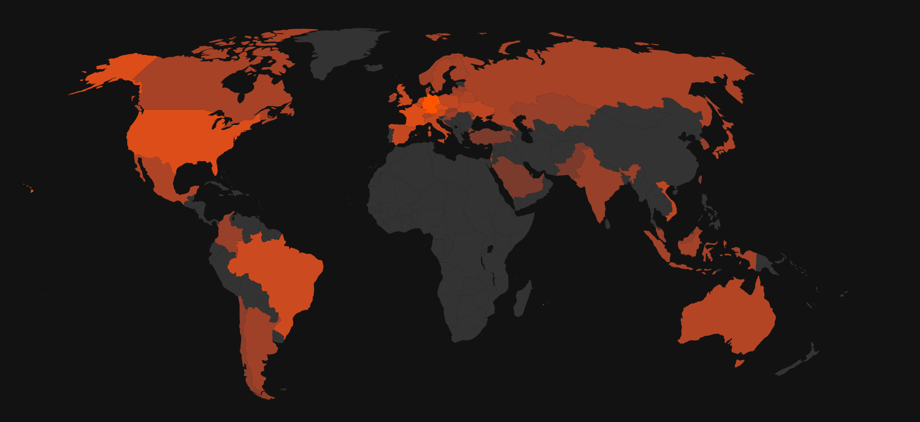 FAG23 SoundCloud listener map
